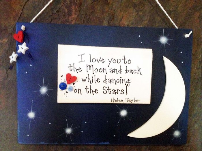 Handmade Wall Sign of Love