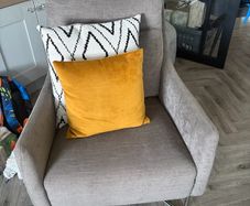 Wendy Fabric Accent Chair
