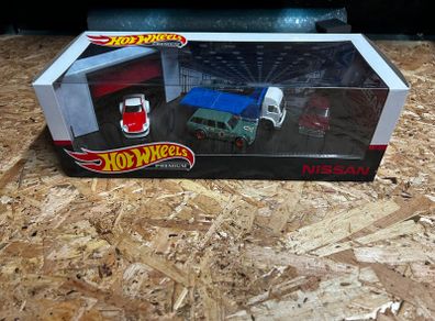 Nissan Diorama Set Premium Hot Wheels