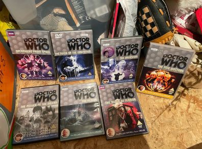 Dr Who DVD collection job lot
