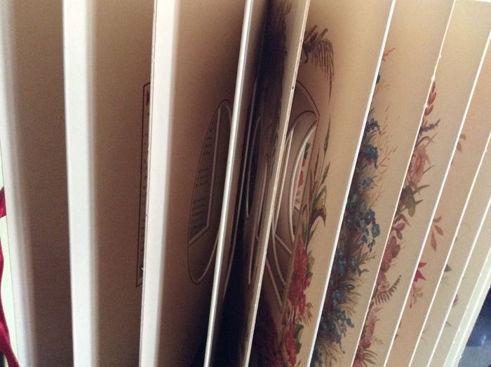 Victorian Flowers Photo Album