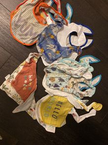 Baby Bib Bundle 0-4 months