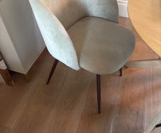 dining chairs x3: