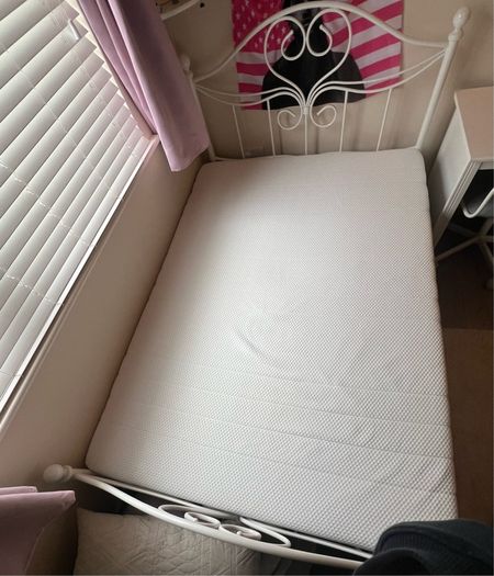 140/200 bed frame with mattress