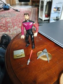 Star Trek TNG playmates 1992  Riker The Next Generation vintage