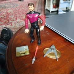 Star Trek TNG playmates 1992  Riker The Next Generation vintage
