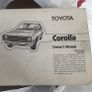 Toyota Corolla 1977-1980 owners manual KE30 Image 2