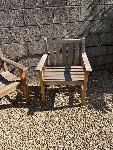 Two Garden Chairs with cushions included
