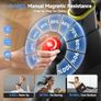 Exercise Bike for Home Use, Quiet Indoor Spin Bike with LED Display for Workout & Cardio, Magnetic Resistance Stationary Bike, APP Compatible, 350LB Weight Capacity Image 5