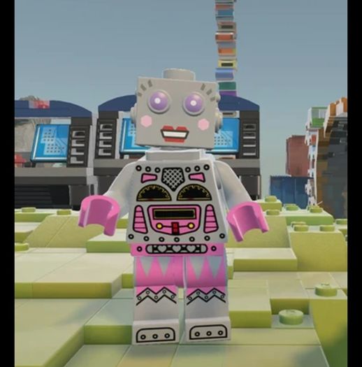 Lego LADY ROBOT Minifigure Lego Series 11 Lego Minifigure