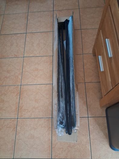 Hairpin Table / Desk Legs x4 Black Metal, New unused.