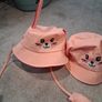 Two Brand New with tags 'Press my paws to move my ears' Sun hats both Age 7-9 years Image 6