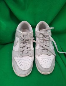 White Nike runners
