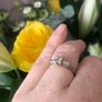 18ct white gold engagement ring Image 2