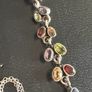 silver set necklace and earrings Image 5