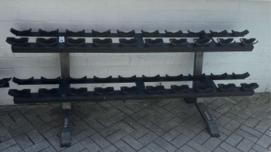Tko 20 or 40 saddle dumbbell racks. Round dumbbell rack