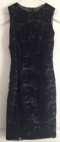 Warehouse crochet dress