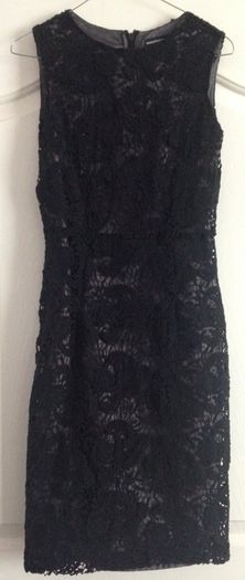 Warehouse crochet dress