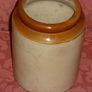 antique stone jam jar Image 2