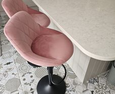 Brand new pink bar stool