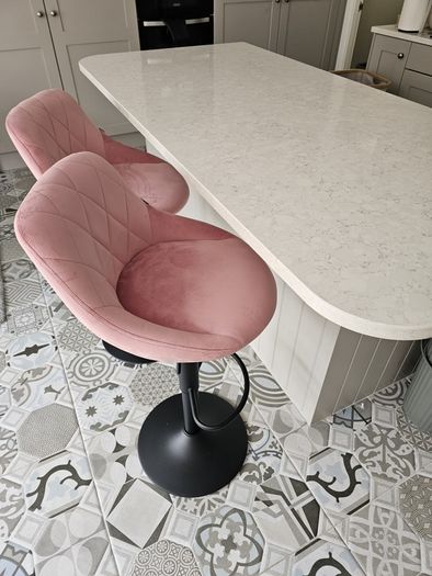 Brand new pink bar stool