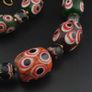 Antique Venetian Style Eyes Glass Big Beads Necklace Image 9