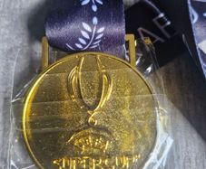 UEFA Super Cup Medal 2023