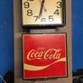 Coca Cola Wall Clock Year 1977 Image 3