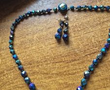 Vintage Necklace and Earrings Set