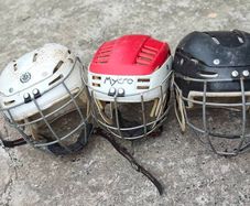 old helmet