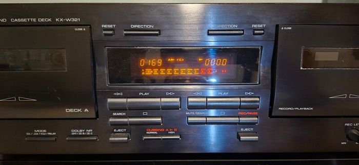 Yamaha KX- W321 "Natural Sound" Double Drive Deck