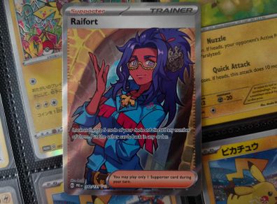Raifort ! Ultra Rare ! from Prismatic Evolutions Set ! 2025 ! Pokemon Card !