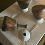 4 Old Wooden Knobs Image 3