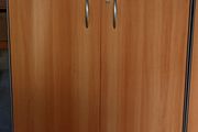 Wooden Top Steel Framed Cabinet