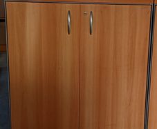 Wooden Top Steel Framed Cabinet