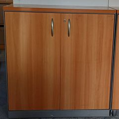 Wooden Top Steel Framed Cabinet
