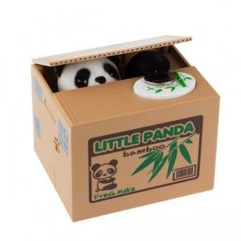Electronic Panda Money Box For Children and Adults - With Panda Paw For Grabbing Coins