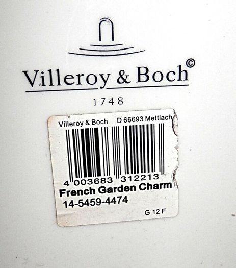 Large Villeroy & Boch French Charm Kitchen Jar with lid 48 euro