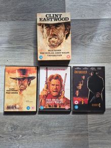Pale Rider, The Outlaw Josey Wales, Unforgiven (DVD, 2012) Clint Eastwood