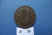 1933 Irish Free State. One Penny. Nice condition!