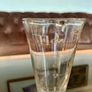 Antique Victorian Measuring Glass Beaker Apothecary Etched Marks Image 9