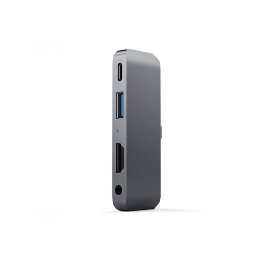 Satechi Type-C Mobile Pro Hub with USB-C PD Charging, 4K HDMI, USB 3.0, 3.5mm