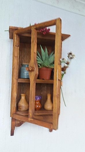 NEW Rustic Floating Shelf Display / Storage