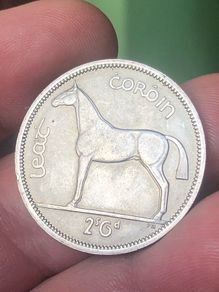 Irish 1967 Halfcrown Nice grade
