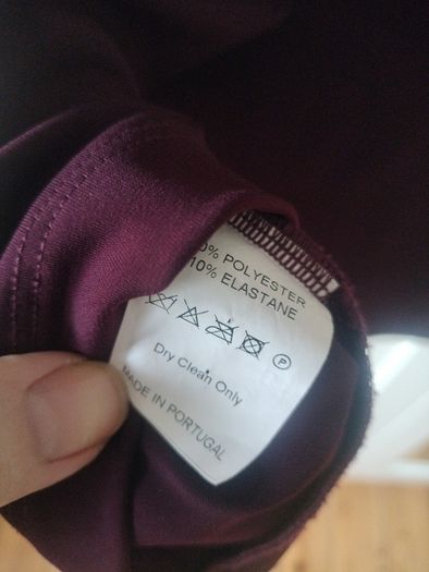 Aideen Bodkin burgundy dress