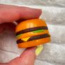 McDonalds Happy Meal Wind Up Toy Tricky Trackers 1995 Big Mac approx. 3 cm. Used Please see photos Image 6