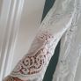 WAREHOUSE boho cotton & silk midi Sz 12 Image 3