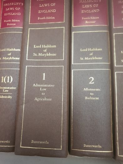 Collection of Law Books