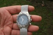 PULSAR LCD and Analogue Multi-Function NX14-X007 Quartz Steel Gents Watch