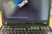 IBM ThinkPad T41 - retro machine